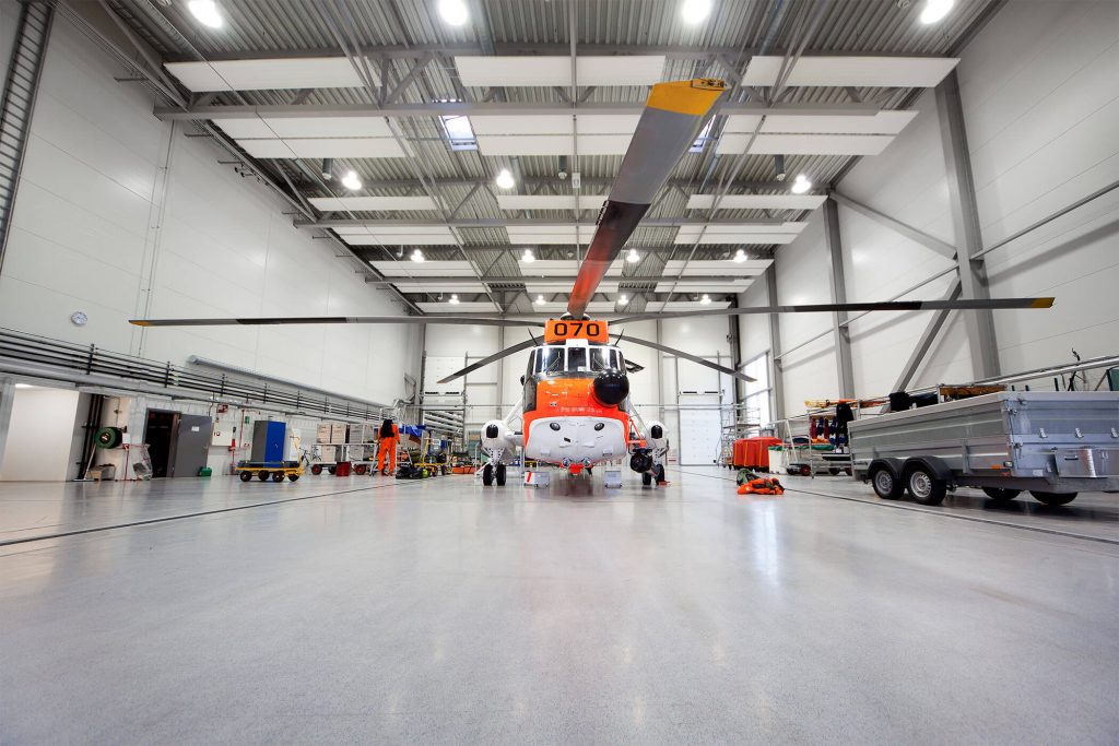 Flooring In Industrial Ware House